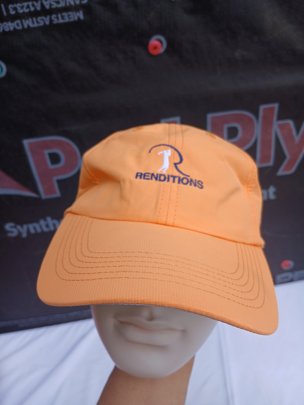 Renditions Orange Golf Cap